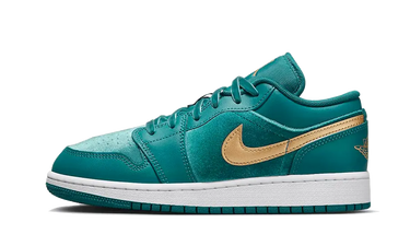 Air Jordan 1 Low SE Geode Teal Metallic Gold - FB9896-300 - View 1 | Next Step