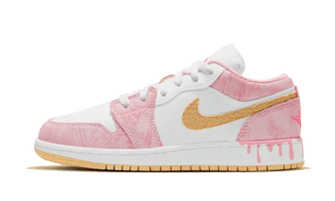 Air Jordan 1 Low SE Paint Drip - CW7104-601 - View 1 | Next Step
