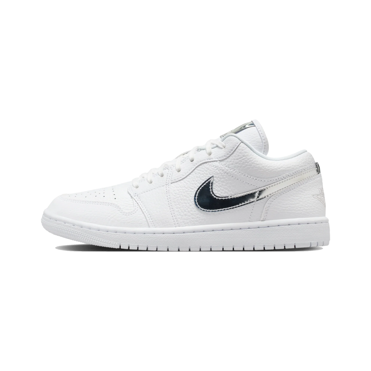 Air Jordan 1 Low SE White Metallic Silver (Women's)