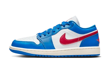 Air Jordan 1 Low Sport Blue Gym Red - DC0774-416 - View 1 | Next Step