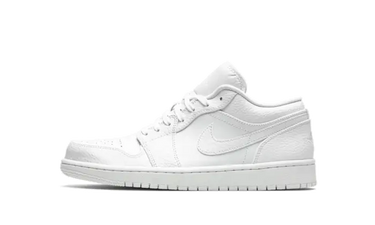 Air Jordan 1 Low Triple White - 553558-126 - View 1 | Next Step