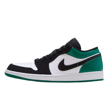 Air Jordan 1 Low White Black Mystic Green - 553558-113 - View 1 | Next Step