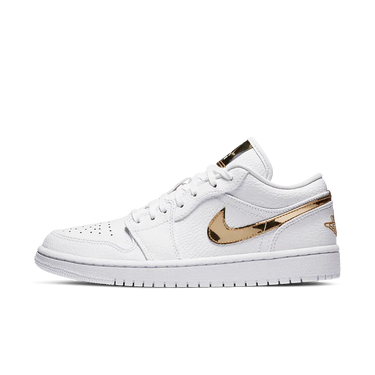 Air Jordan 1 Low White Metallic Gold - CZ4776-100 - View 1 | Next Step