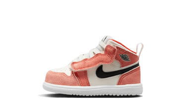 Air Jordan 1 Mid Alt SE Orange Suede (TD) - DZ4469-800 - View 1 | Next Step