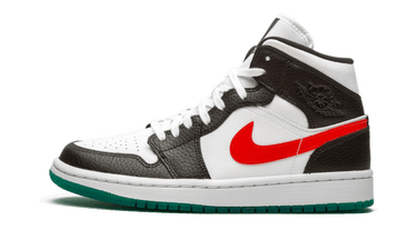 Air Jordan 1 Mid Alternate Swooshes Red Yellow - BQ6472-063 - View 1 | Next Step