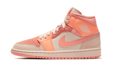Air Jordan 1 Mid Apricot Orange Terra Blush | Next Step