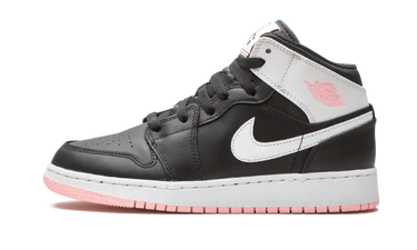 Air Jordan 1 Mid Arctic Pink Black (GS) - 555112-061 - View 1 | Next Step