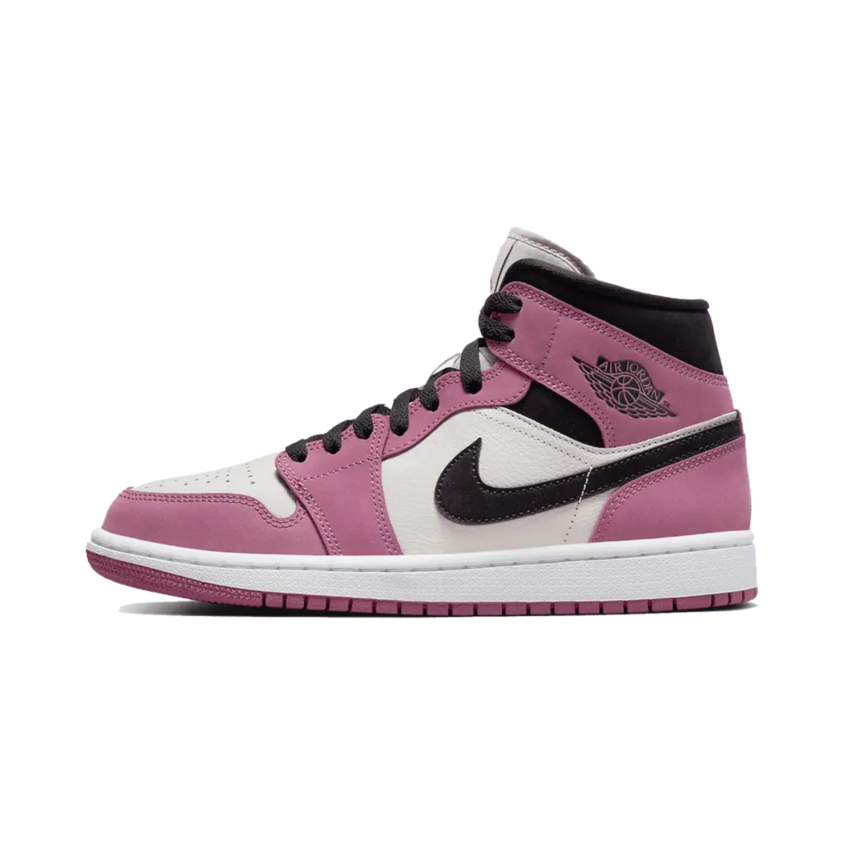 Air Jordan 1 Mid Berry Pink (Women's)