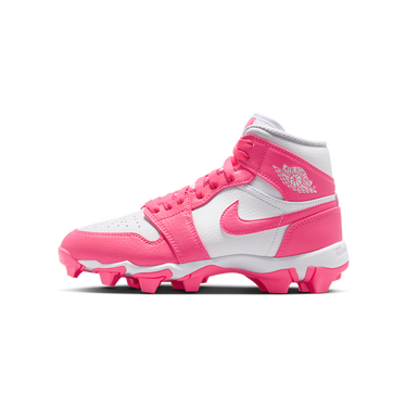 Air Jordan 1 Mid Cleat White Digital Pink | Next Step