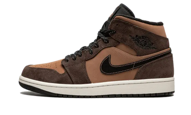 Air Jordan 1 Mid Earthy Brown - DC7248-200-DC7294-200 - View 1 | Next Step