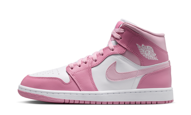 Air Jordan 1 Mid Elemental Pink Iced Carmine - BQ6472-605 - View 1 | Next Step