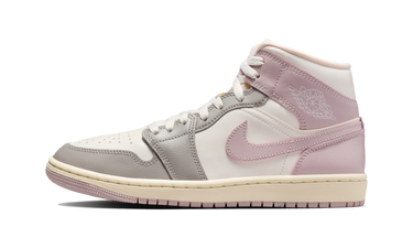 Air Jordan 1 Mid Enigma Stone Particle Rose - BQ6472-122 - View 1 | Next Step