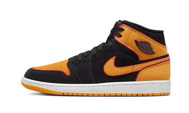 Air Jordan 1 Mid Fat Tongue Black Orange - FJ4923-008 - View 1 | Next Step