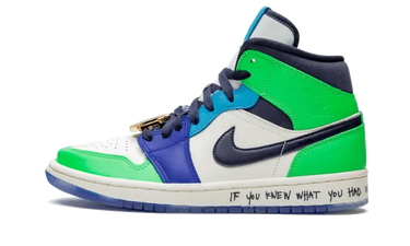 Air Jordan 1 Mid Fearless Melody Ehsani - CQ7629-100 - View 1 | Next Step