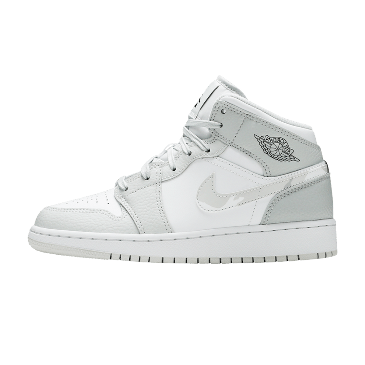 Air Jordan 1 Mid Grey Camo (GS)
