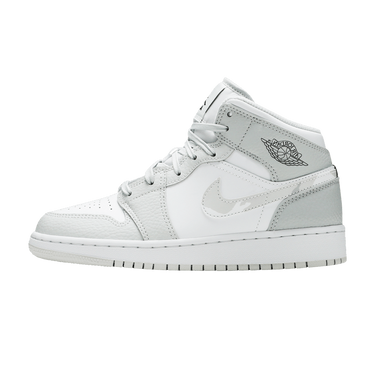 Air Jordan 1 Mid Grey Camo (GS) - DD3235-100 - View 1 | Next Step