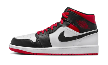 Air Jordan 1 Mid Gym Red Black Toe - DQ8426-106 - View 1 | Next Step