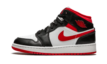 Air Jordan 1 Mid Gym Red Black White - DJ4695-122-554724-122 - View 1 | Next Step