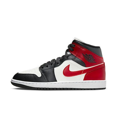 Air Jordan 1 Mid Gym Red Off Noir - BQ6472-160 - View 1 | Next Step