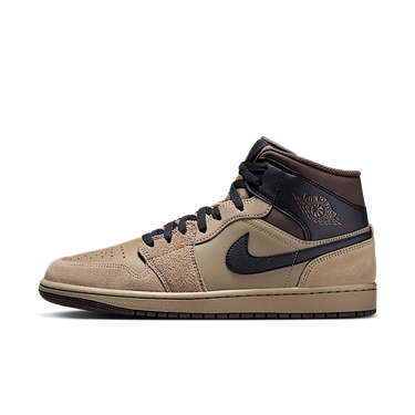 Air Jordan 1 Mid Khaki Baroque Brown - HV6422-200 - View 1 | Next Step
