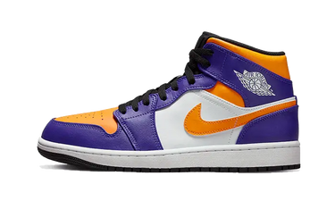 Air Jordan 1 Mid Lakers - DQ8423-517-DQ8426-517 - View 1 | Next Step