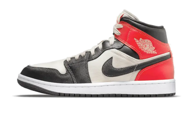Air Jordan 1 Mid Light Orewood Brown - DQ6078-100 - View 1 | Next Step