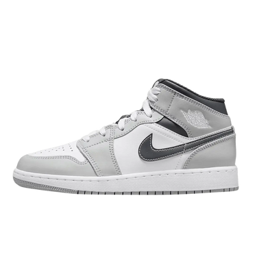 Air Jordan 1 Mid Light Smoke Grey (GS) - 554725-092 - View 1 | Next Step