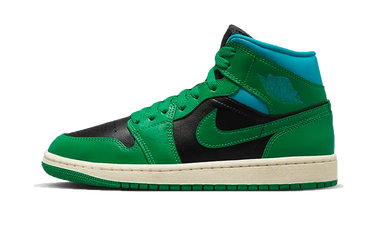 Air Jordan 1 Mid Lucky Green Aquatone - BQ6472-033 - View 1 | Next Step