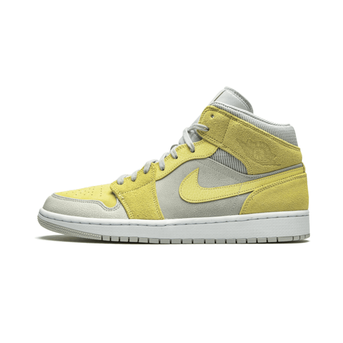 Air Jordan 1 Mid Mixed Textures Yellow