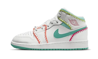 Air Jordan 1 Mid Multi Knit - DM6218-100 - View 1 | Next Step