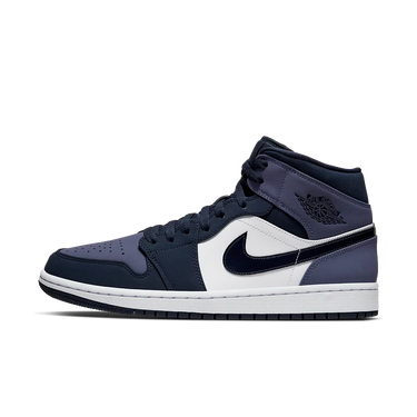 Air Jordan 1 Mid Obsidian Sanded Purple - 554724-445 - View 1 | Next Step