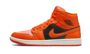 Air Jordan 1 Mid Orange Black | Next Step