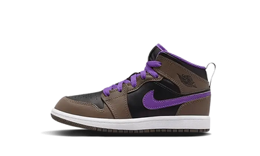 Air Jordan 1 Mid Palomino Wild Berry (PS) - DQ8424-215 - View 1 | Next Step