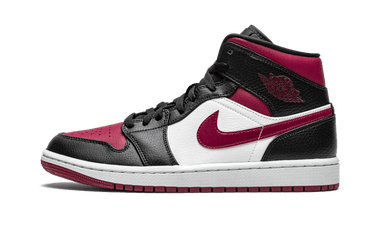 Air Jordan 1 Mid Patent Bred Toe - HV4399-006 - View 1 | Next Step