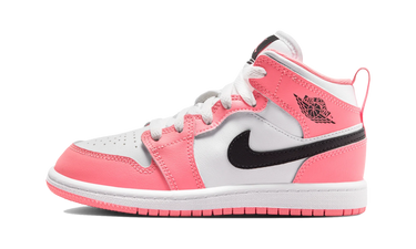Air Jordan 1 Mid Pink Gaze (PS) - DQ8424-602 - View 1 | Next Step