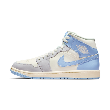 Air Jordan 1 Mid Psychic Blue Sail Coconut Milk | Next Step