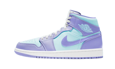 Air Jordan 1 Mid Purple Aqua - 554724-500 - View 1 | Next Step