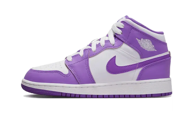 Air Jordan 1 Mid Purple Venom (GS) - DQ8423-511 - View 1 | Next Step