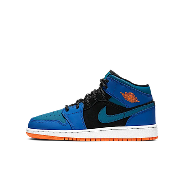 Air Jordan 1 Mid Racer Blue Green Abyss - 554725-440 - View 1 | Next Step