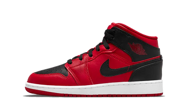 Air Jordan 1 Mid Reverse Bred 2021 - 554725-660-554724-660 - View 1 | Next Step