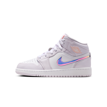 Air Jordan 1 Mid SE Barely Grape Iridescent Swoosh - IM4419-500 - View 1 | Next Step