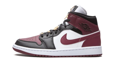 Air Jordan 1 Mid SE Black Dark Beetroot - CZ4385-016 - View 1 | Next Step