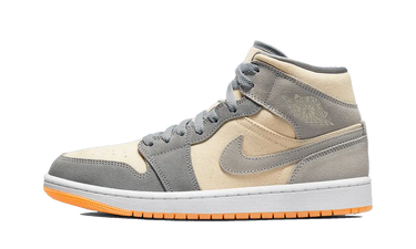Air Jordan 1 Mid SE Coconut Milk Particle Grey - DN4346-100-DN4281-100 - View 1 | Next Step