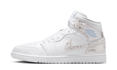 Air Jordan 1 Mid SE Distressed White Field Silver Next Step