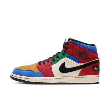 Air Jordan 1 Mid SE Fearless Blue the Great - CU2805-100 - View 1 | Next Step