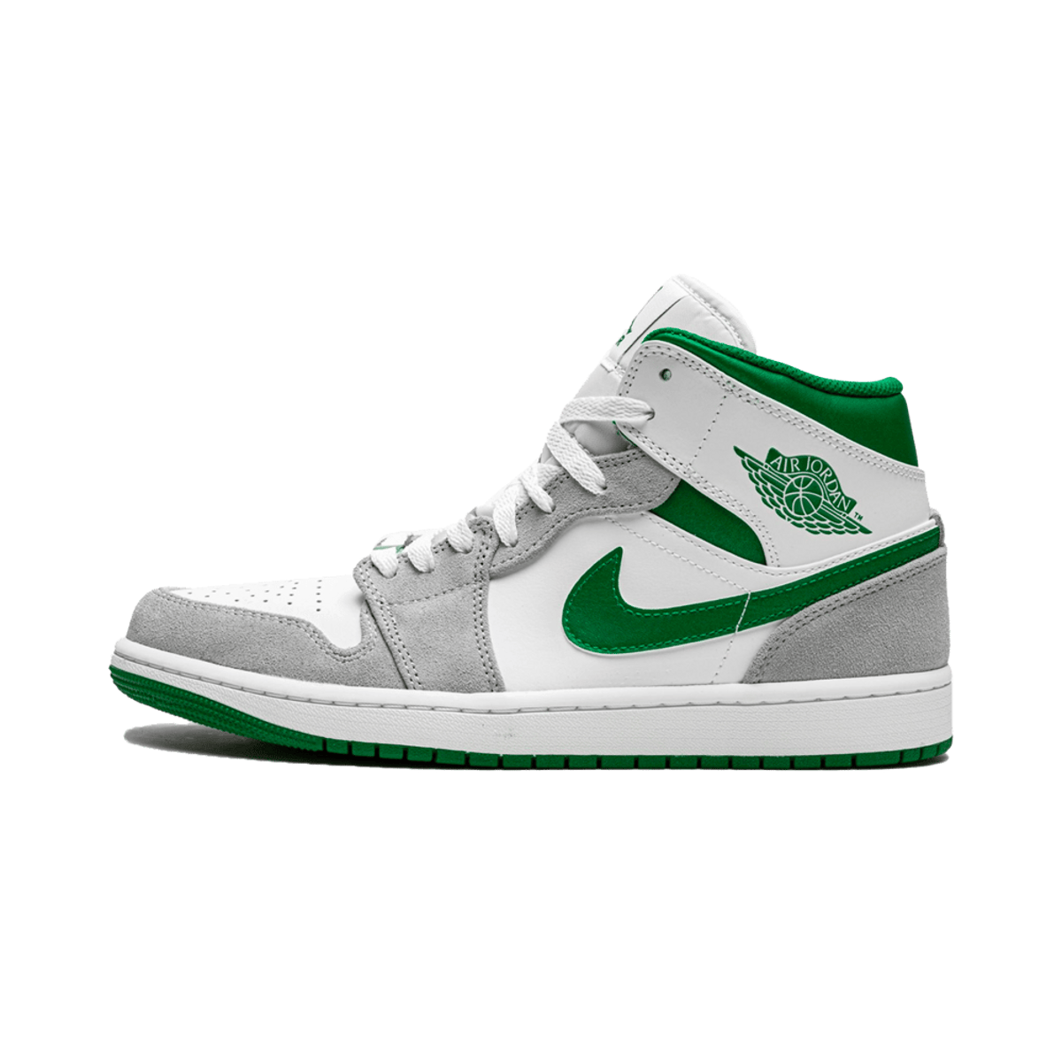 Air Jordan 1 Mid SE Gray Green