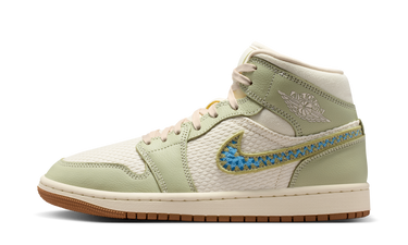 Air Jordan 1 Mid SE Olive Aura - II0570-302 - View 1 | Next Step