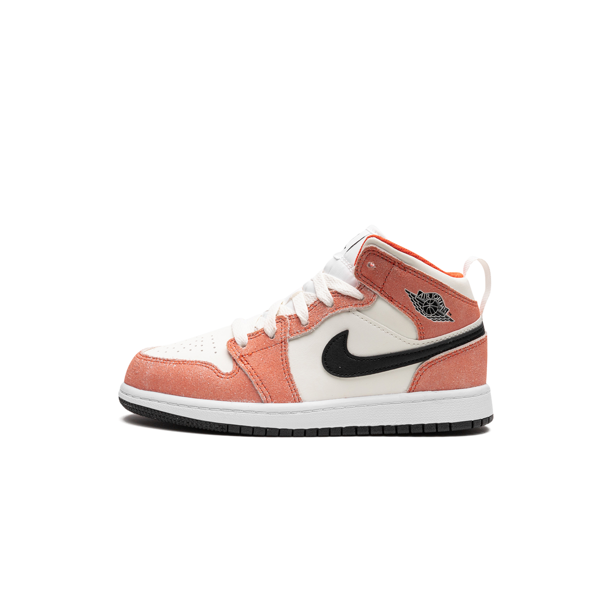 Air Jordan 1 Mid SE Orange Suede (PS)
