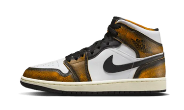 Air Jordan 1 Mid SE Orange Wear-Away - DQ8417-071 - View 1 | Next Step