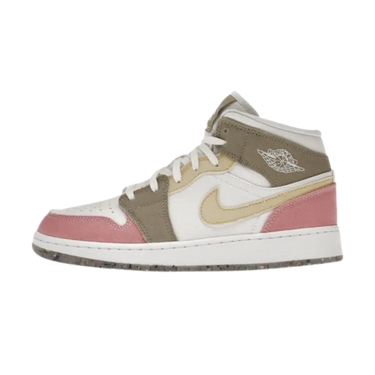 Air Jordan 1 Mid SE Pastel Vivid Green Grind - DJ0338-100 - View 1 | Next Step